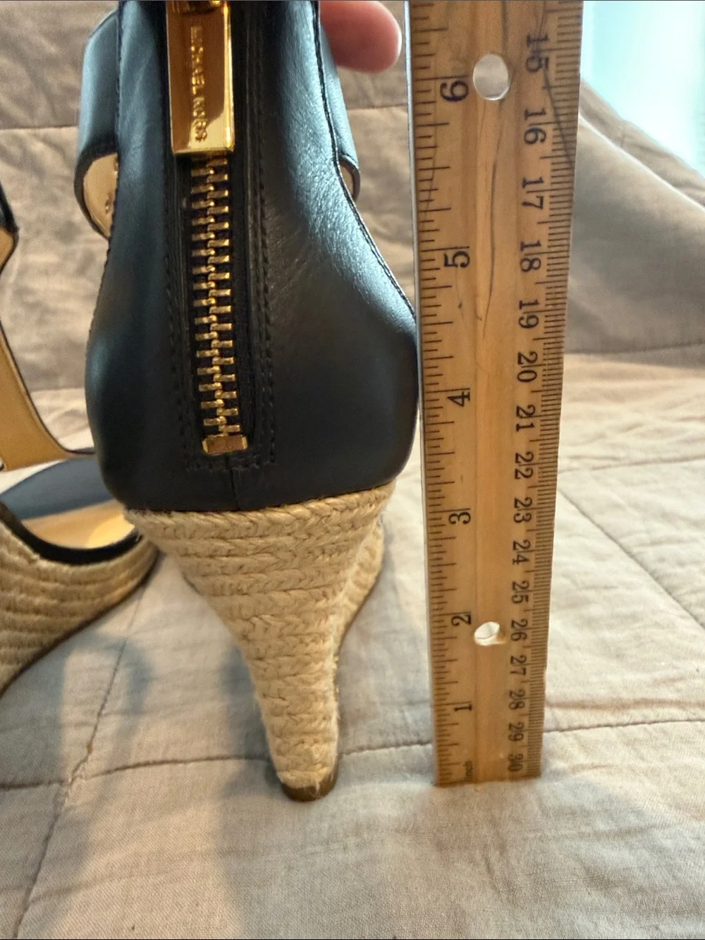 MICHAEL Michael Kors NWOT! Black Leather 